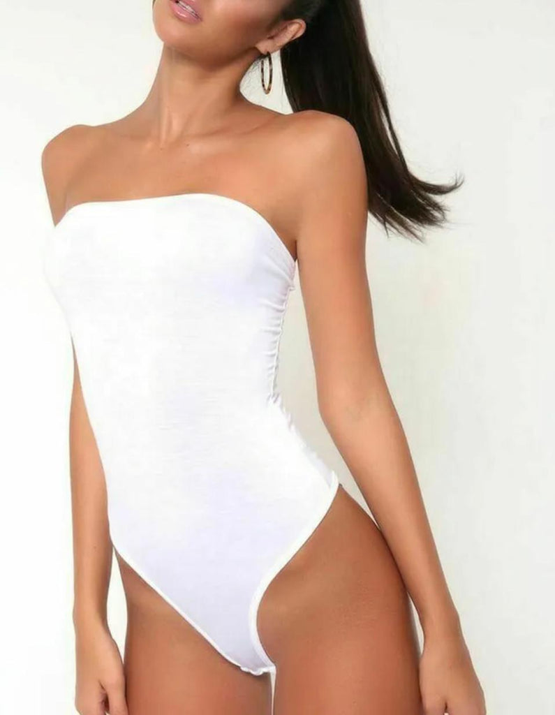 LADIES BOOBTUBE BODYSUIT